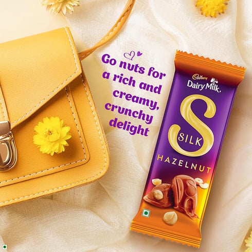 Cadbury Dairy Milk Silk Hazelnut Chocolate Bar (143 g)